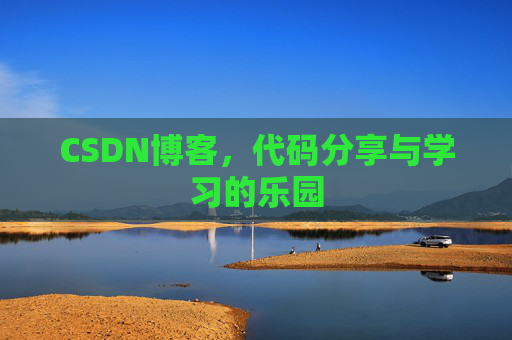 CSDN博客，代码分享与学习的乐园